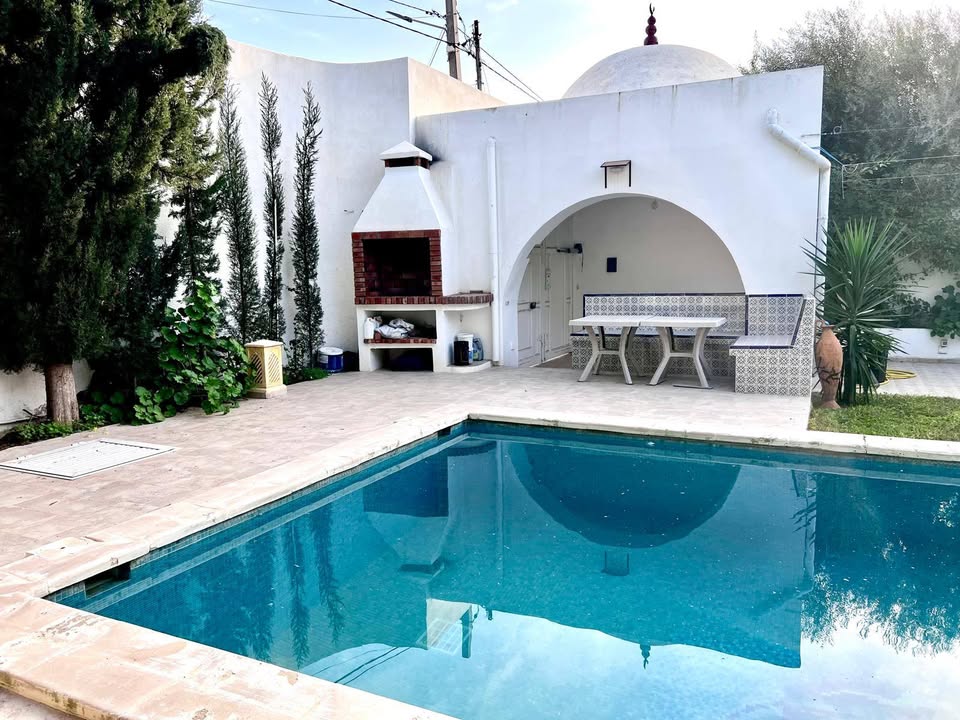 À LOUER | Villa meublée avec piscine - Hammamet Nord - Réf : PA-0726
