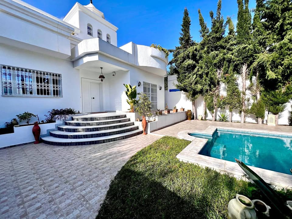 À LOUER | Villa meublée avec piscine - Hammamet Nord - Réf : PA-0726 - Miniature