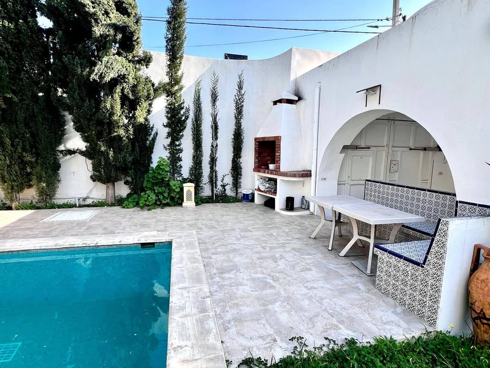À LOUER | Villa meublée avec piscine - Hammamet Nord - Réf : PA-0726 - Miniature