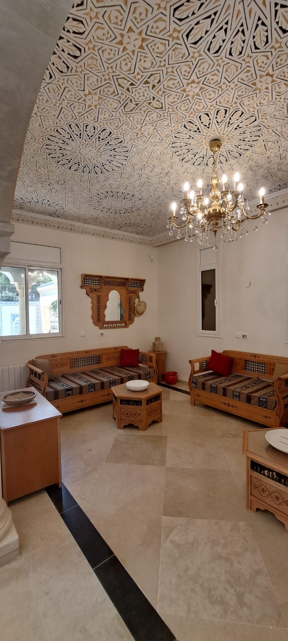 À LOUER | Villa meublée - Bizerte, près de la naturel avec piscine - Réf : PA-0703 - Miniature