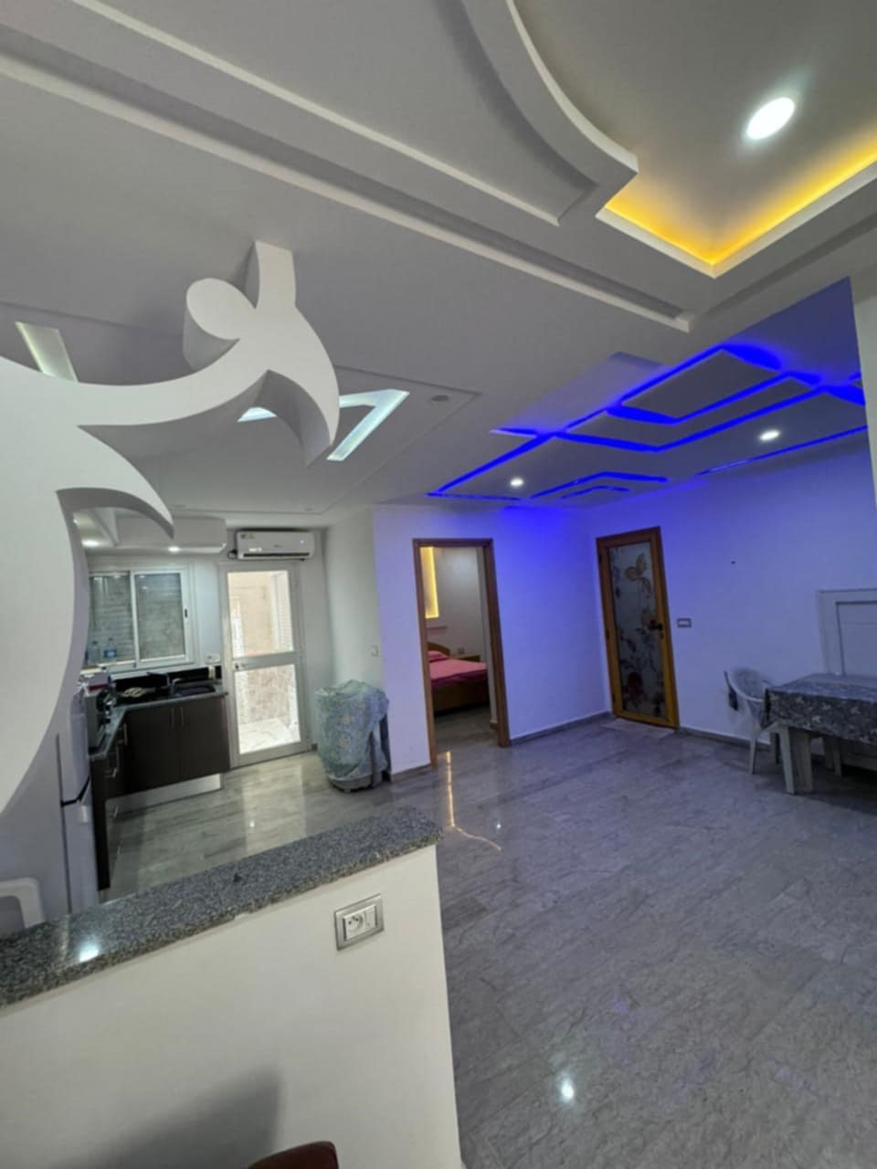 À LOUER | Appartement Meublé S+2 – Bord de Mer, Ain Grenz, Kélibia – Réf : PA-0786